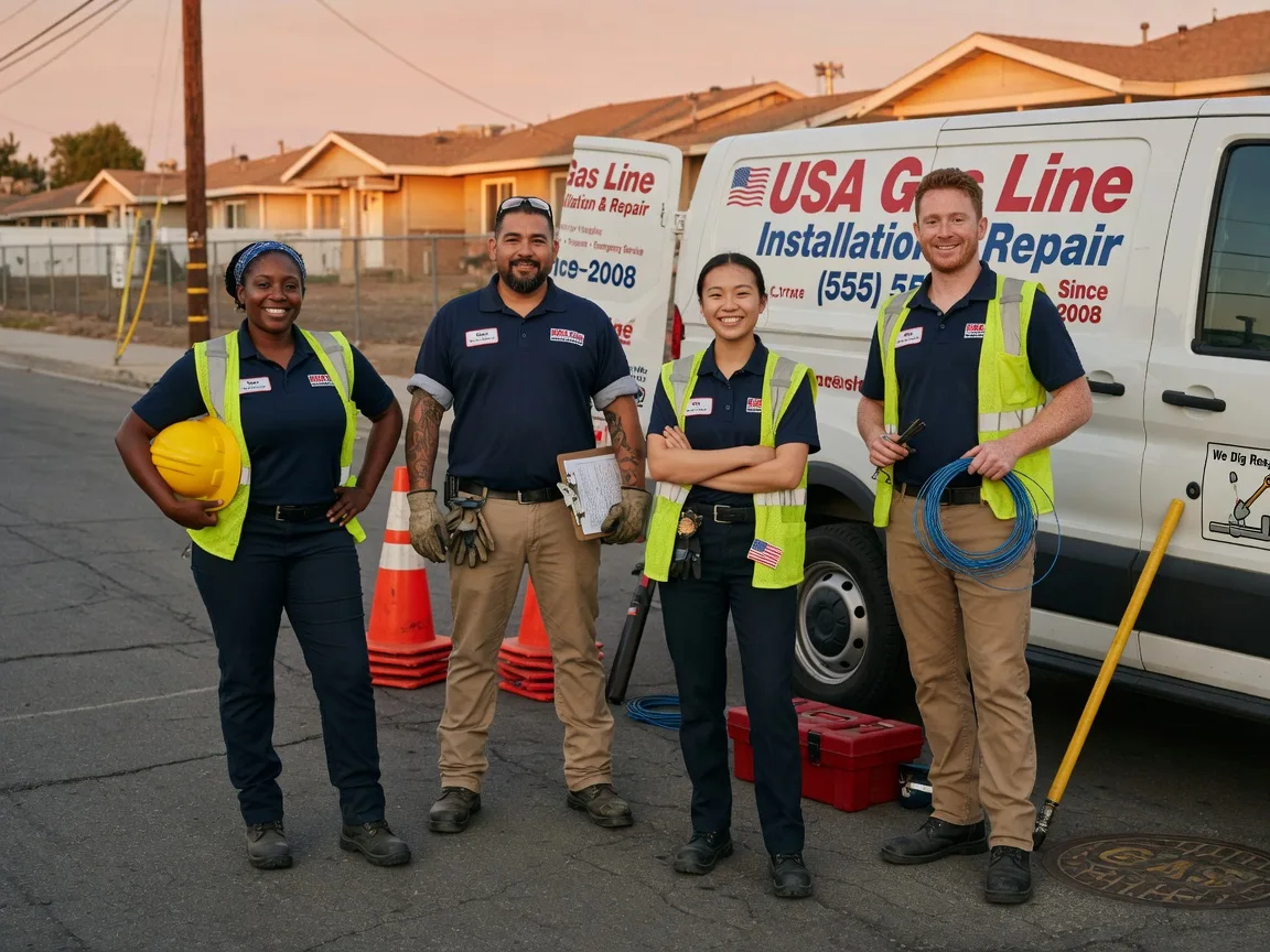 Gas Line Installation company in Hollis, OK